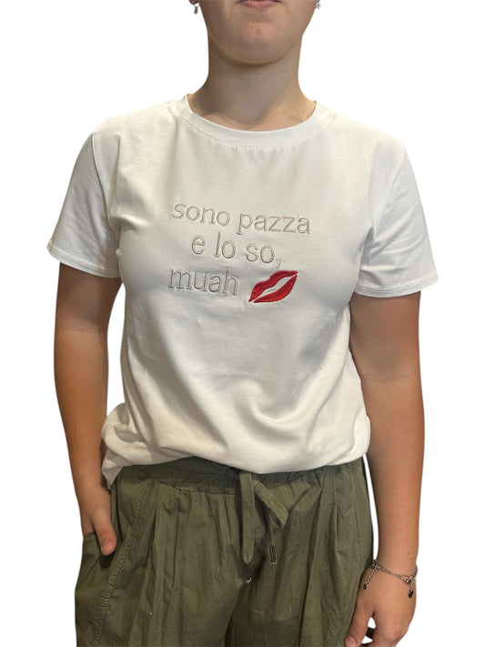 T-SHIRT SONO PAZZA
