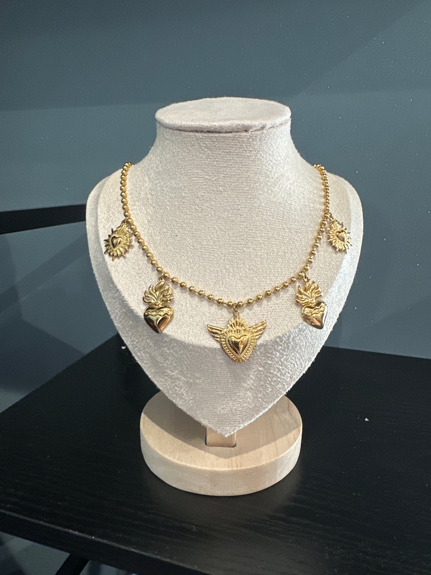 COLLANA CUORI SACRI