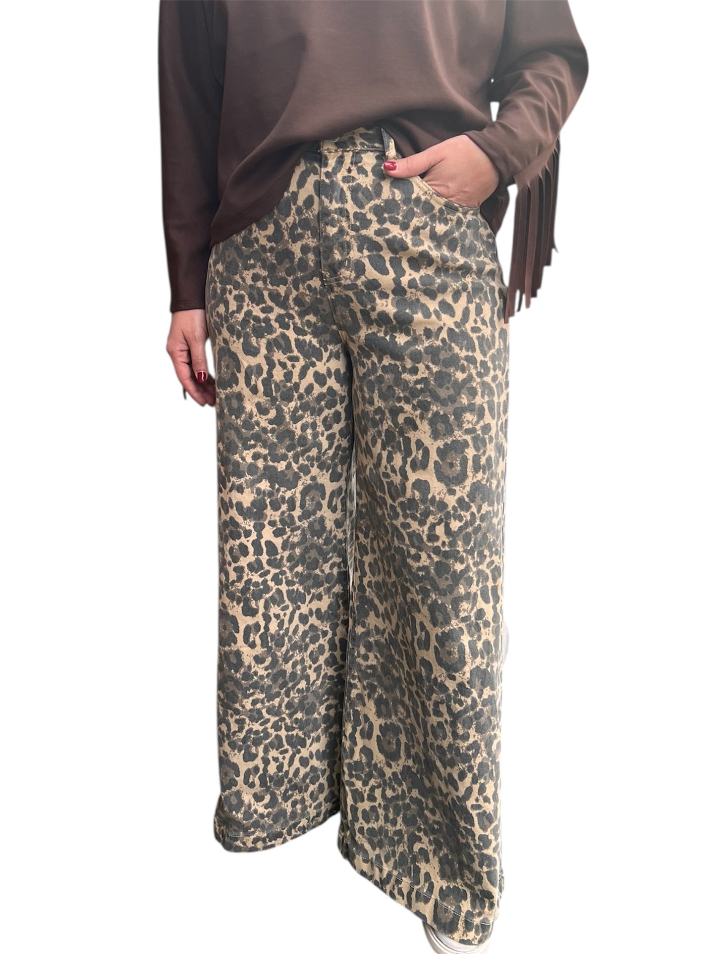 JEANS PALAZZO SAFARI