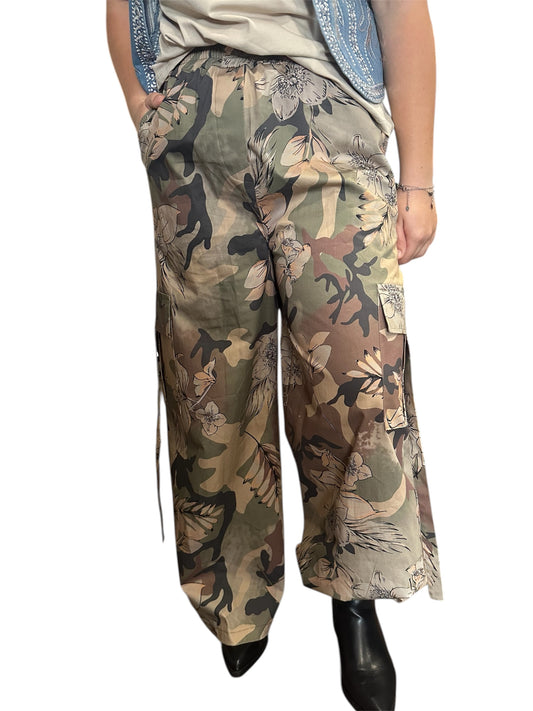 PANTALONE CARGO MIMETICO
