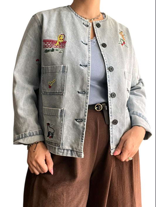 GIUBBOTTO JEANS AGNESE